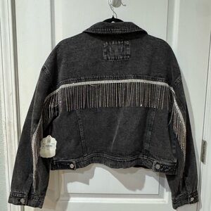 Altar'd State Black Denim Jacket